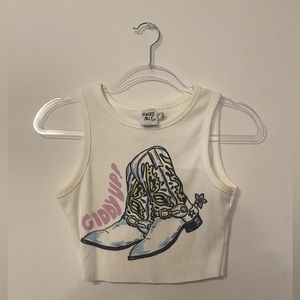 Princess Polly cowboy crop top